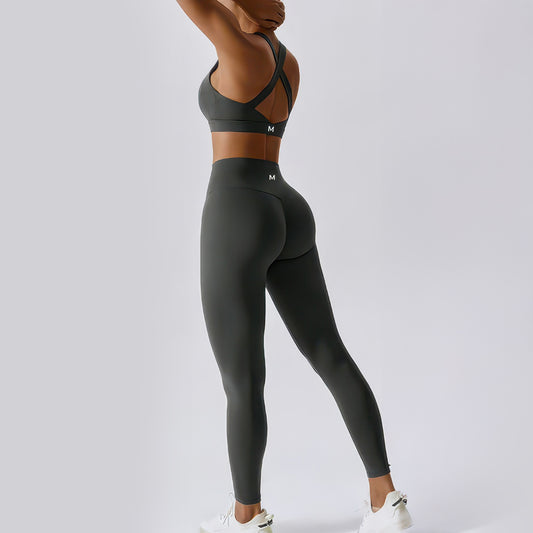 CoreMove Rise Leggings - Dark Gray